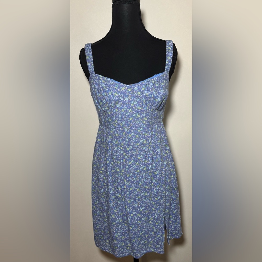 Aeropostale Women’s Blue Floral Boho Sundress M